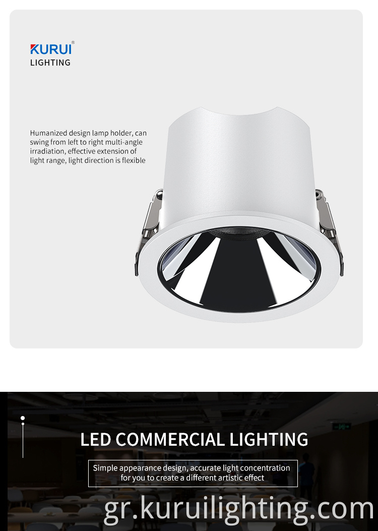 Hotel Recessed Led Downlight